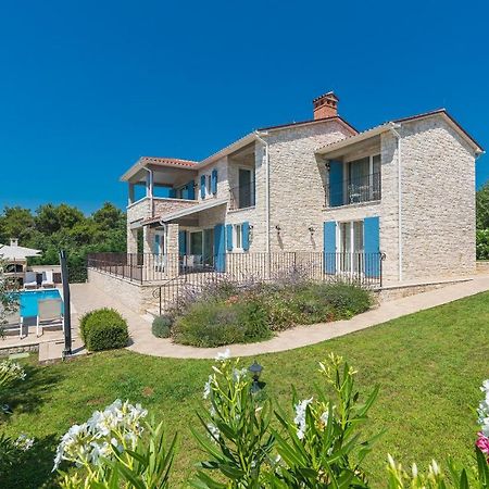 Villa Sterpazzi - Near Porec With Sea View, Private Jacuzzi, Sauna And Pool Višnjan エクステリア 写真